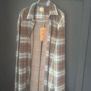 NWT Faherty men’s legend sweater shirt